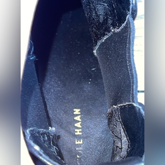 Cole Haan Landsman W06488 Women's Size 9.5B Black Leather Pull On Chelsea Bootie - Picture 12 of 12